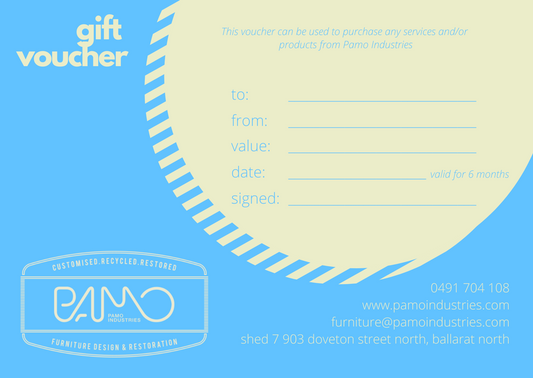 Pamo Industries Gift Card